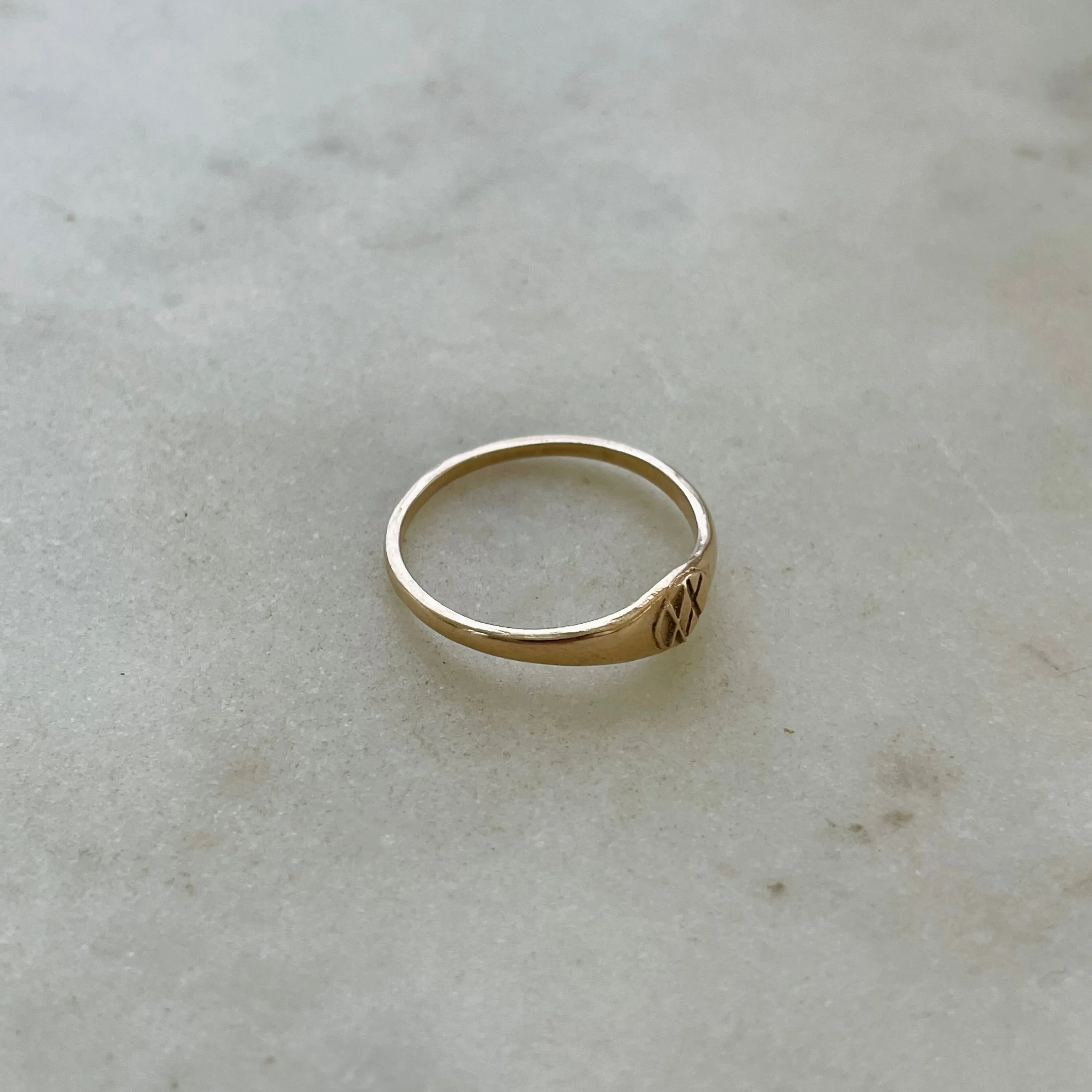 14K GOLD JOY | SORROW RING