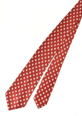 1950s Red Tiny Gift Print Tie