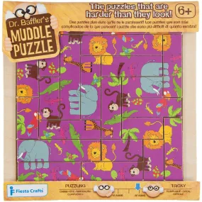 22-Piece Jungle Muddle Puzzle