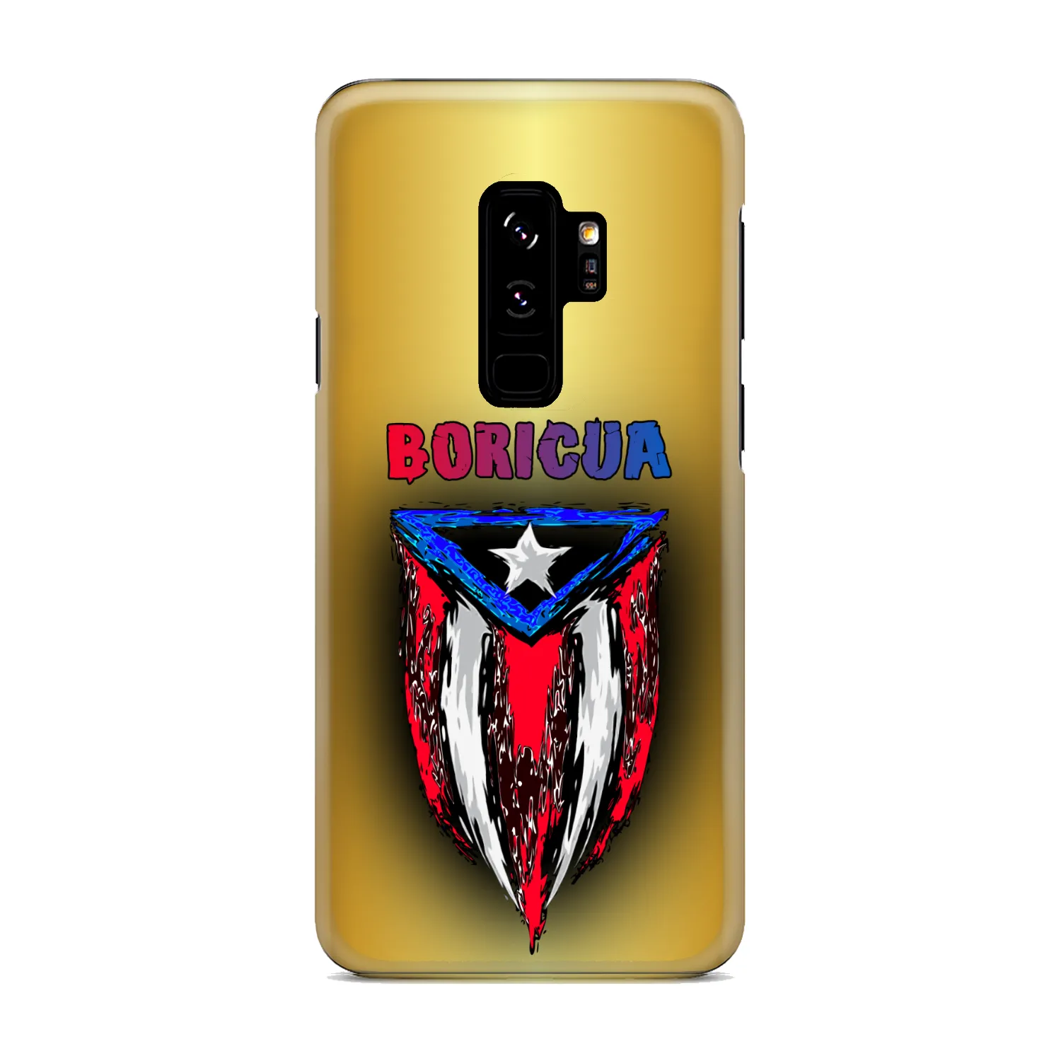 ABSTRACT BORICUA FLAG PHONE CASE