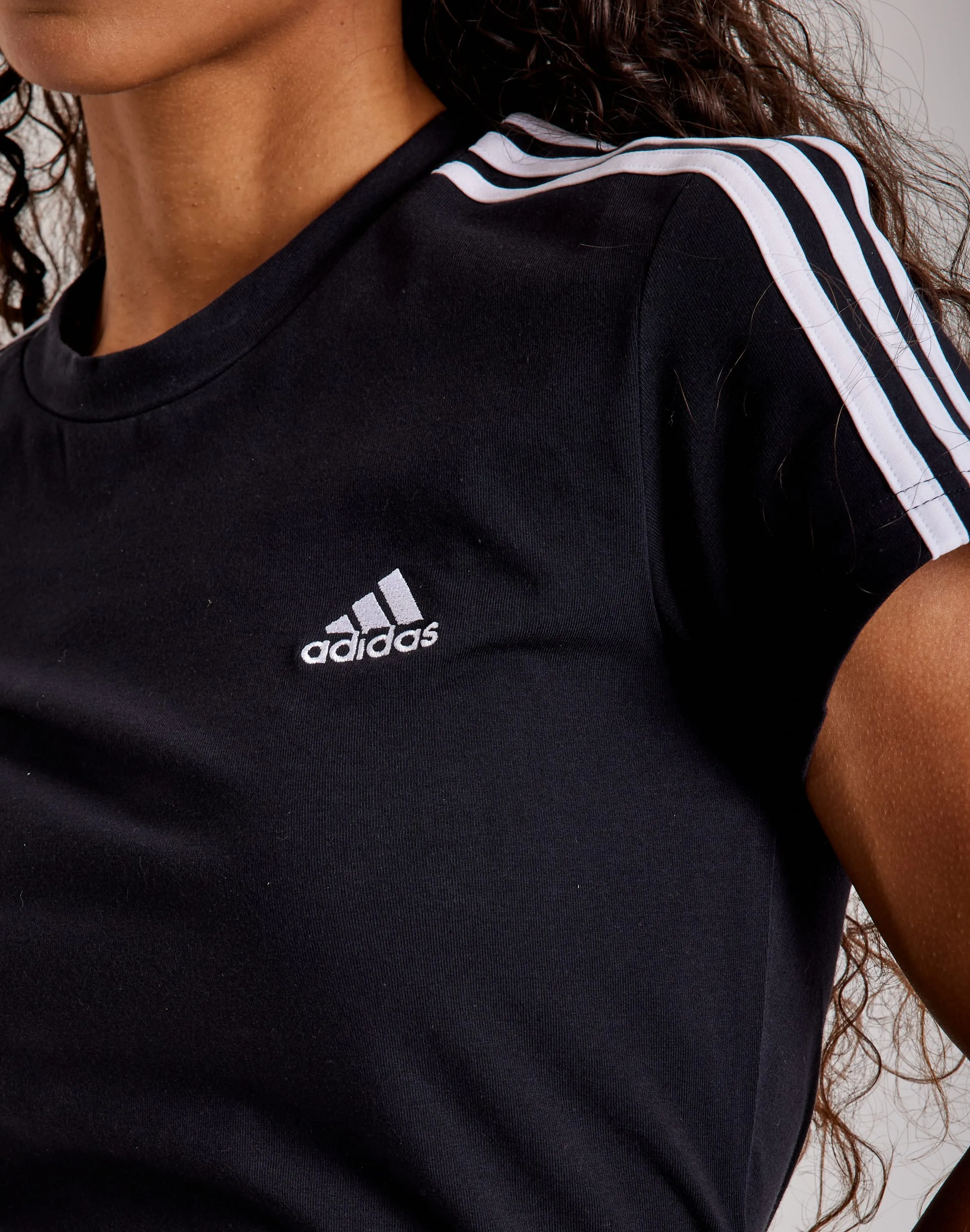 Adidas 3-Stripes Fitted T-Shirt Dress