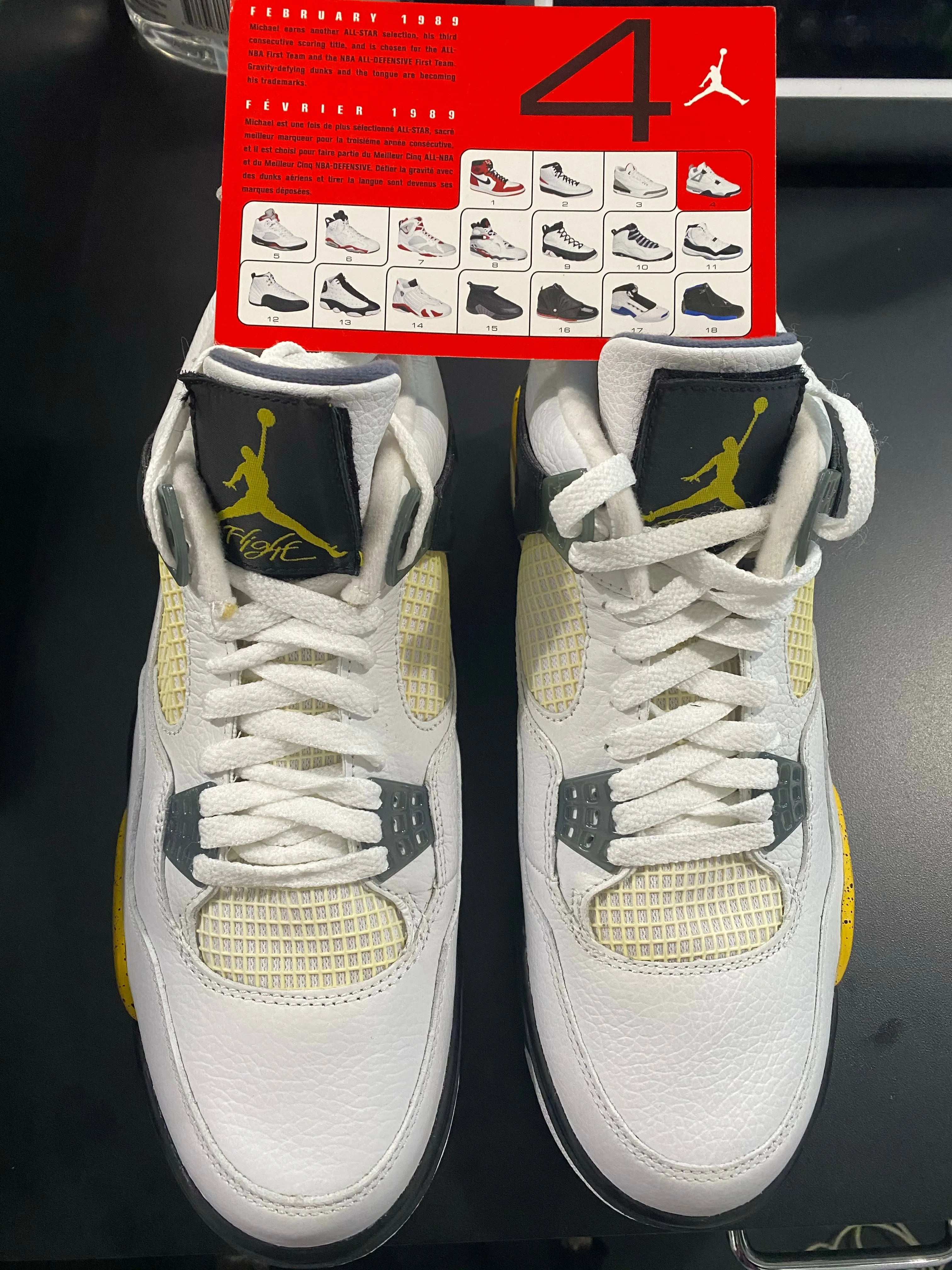 Air Jordan 4 LS Tour Yellow 2006