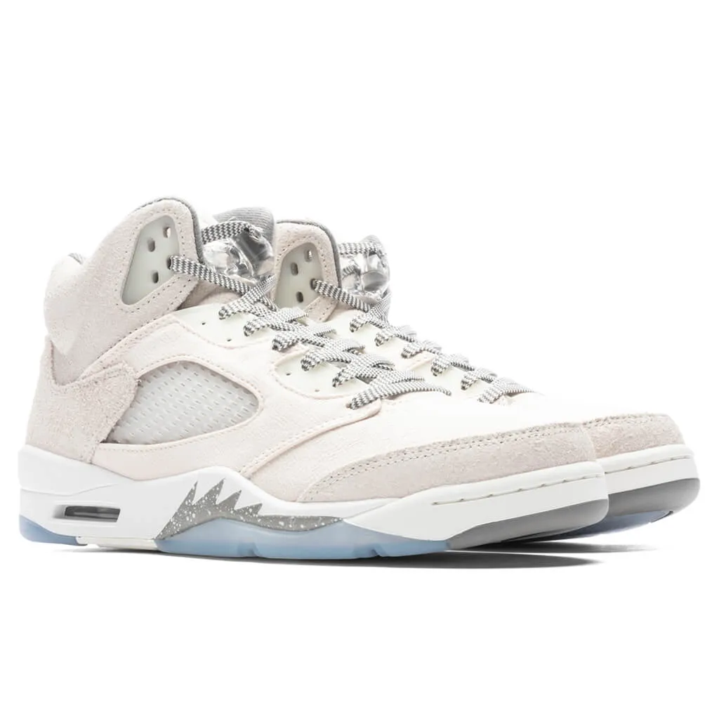 Air Jordan 5 Retro SE Craft - Light Orewood Brown/Safety Orange/Flat Pewter