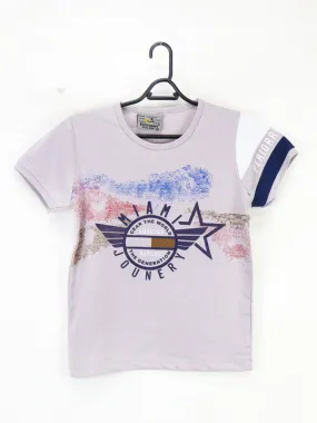 AJ Boys T-Shirt 2.5 Yrs - 8 Yrs Miami Light Grey