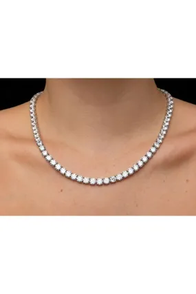 All That Glitters Necklace - Diamond