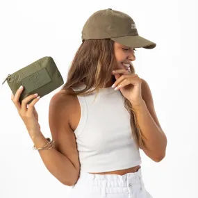 Aloha Mini Pouch in Monochrome Olive, Style #MNPCT200