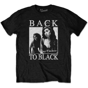 Amy Winehouse Unisex T-shirt - Back To Black