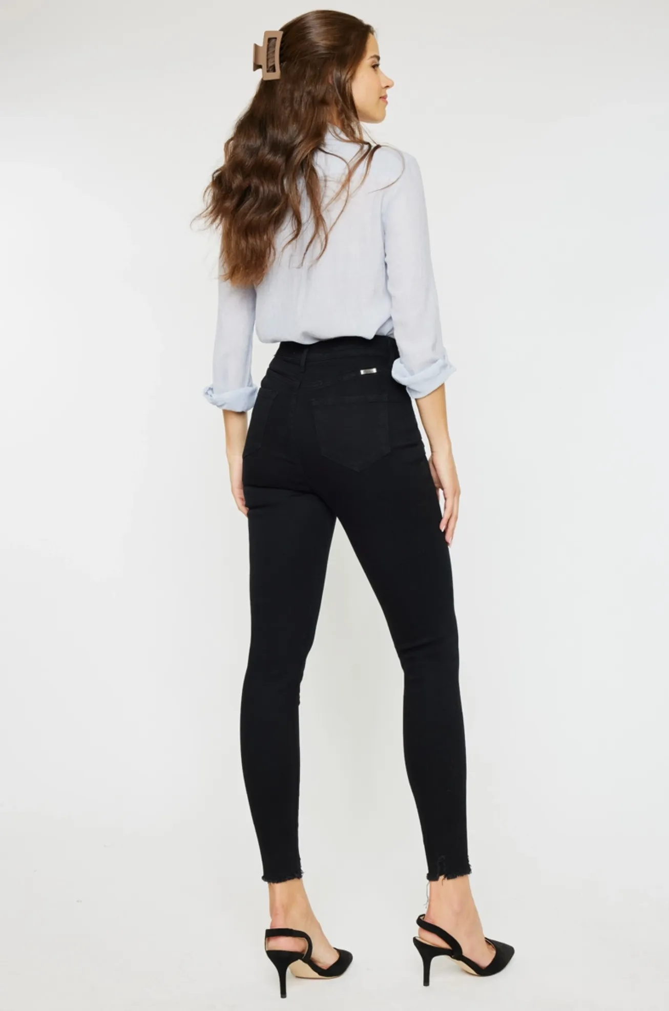 Angelina Skinny Black Jeans