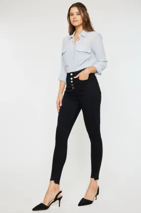 Angelina Skinny Black Jeans