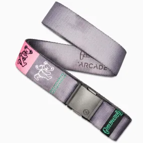 ARCADE Grateful Dead Stretch Belt Still Dead Ash