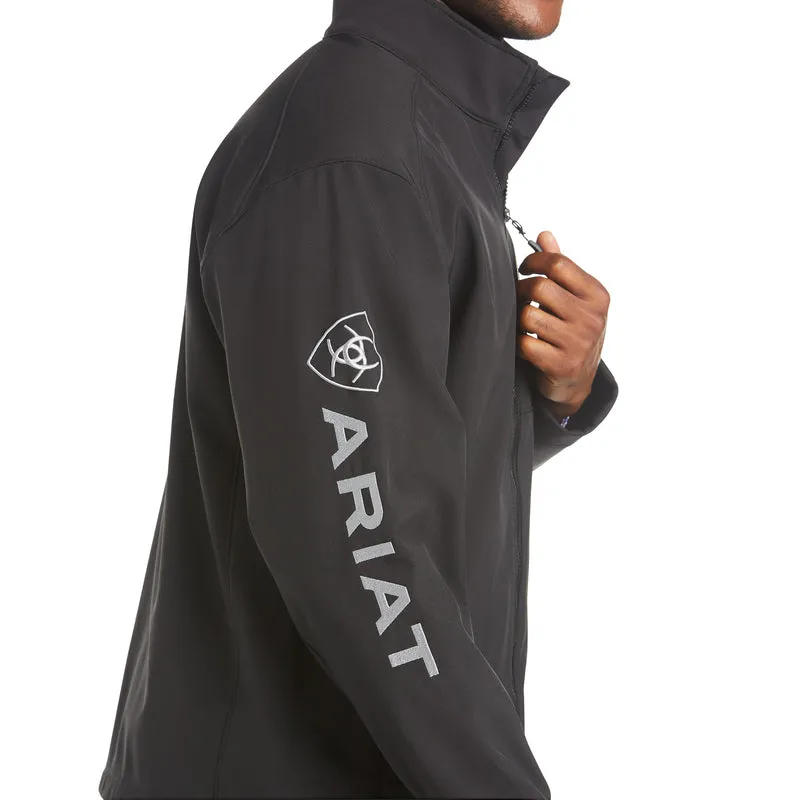 'Ariat' Men's Logo 2.0 Softshell Jacket - Black