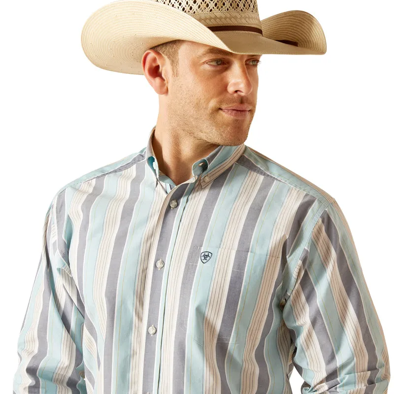 'Ariat' Men's Pro Series Elliot Button Down - Blue