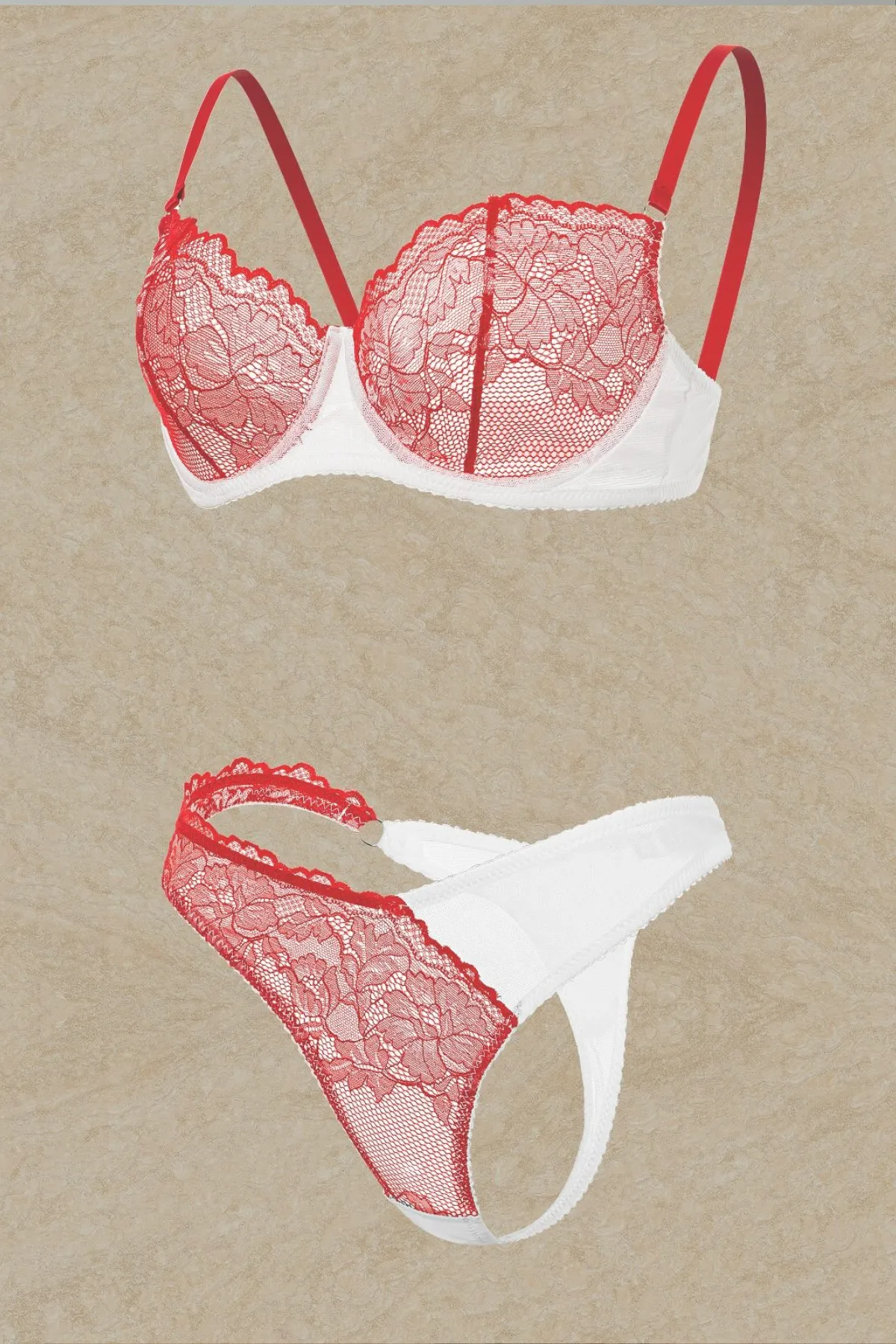 Austra Red Intimates Set