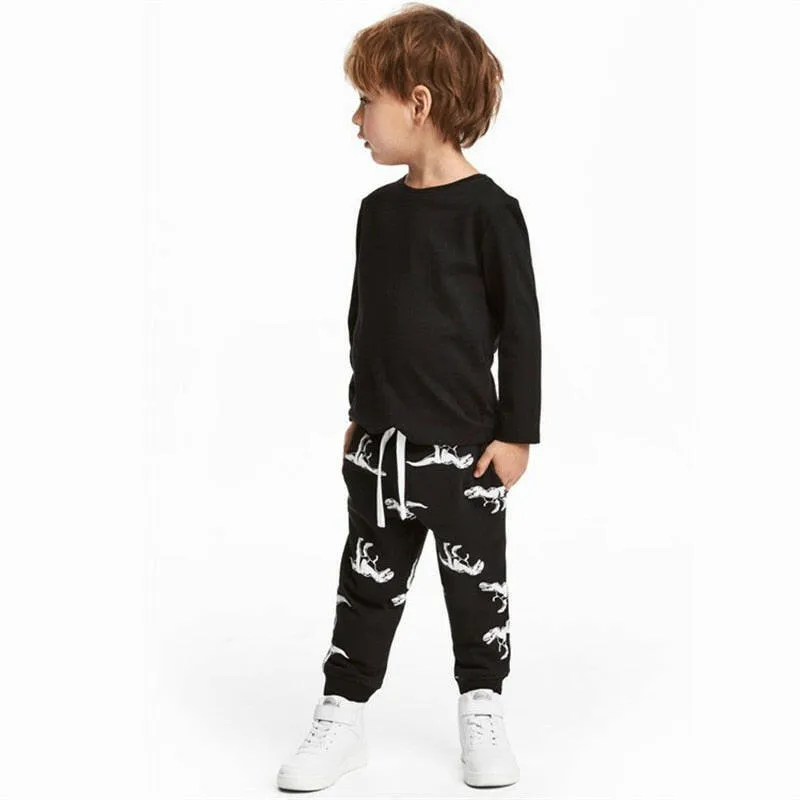 Baby Boys Cat Animal Print Pants