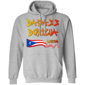 Badass Boricua Wepa (Small-5XL) Pullover Hoodie