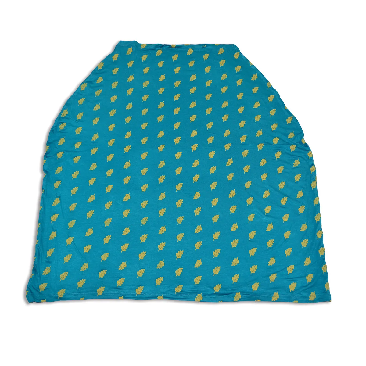 Bamboo Baby Cover & Nursing Poncho (Dotty Leaf Print)