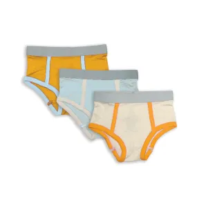 Bamboo Boys Briefs 3 pack (Feather/Starlight/Sunset)