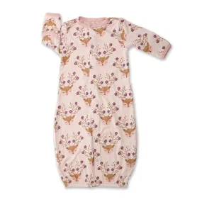 Bamboo Converter Gown (Blooming Deer Print)