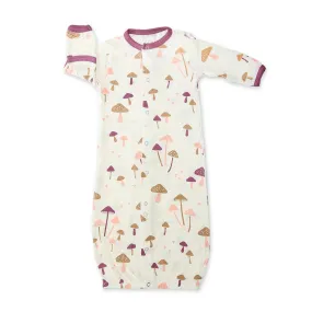 Bamboo Converter Gown (Mushroom Meadow Print)