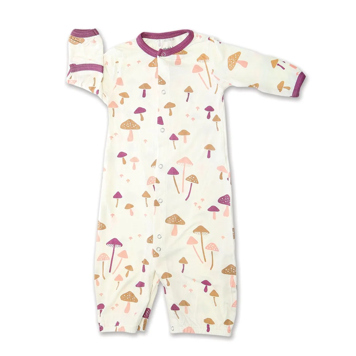 Bamboo Converter Gown (Mushroom Meadow Print)