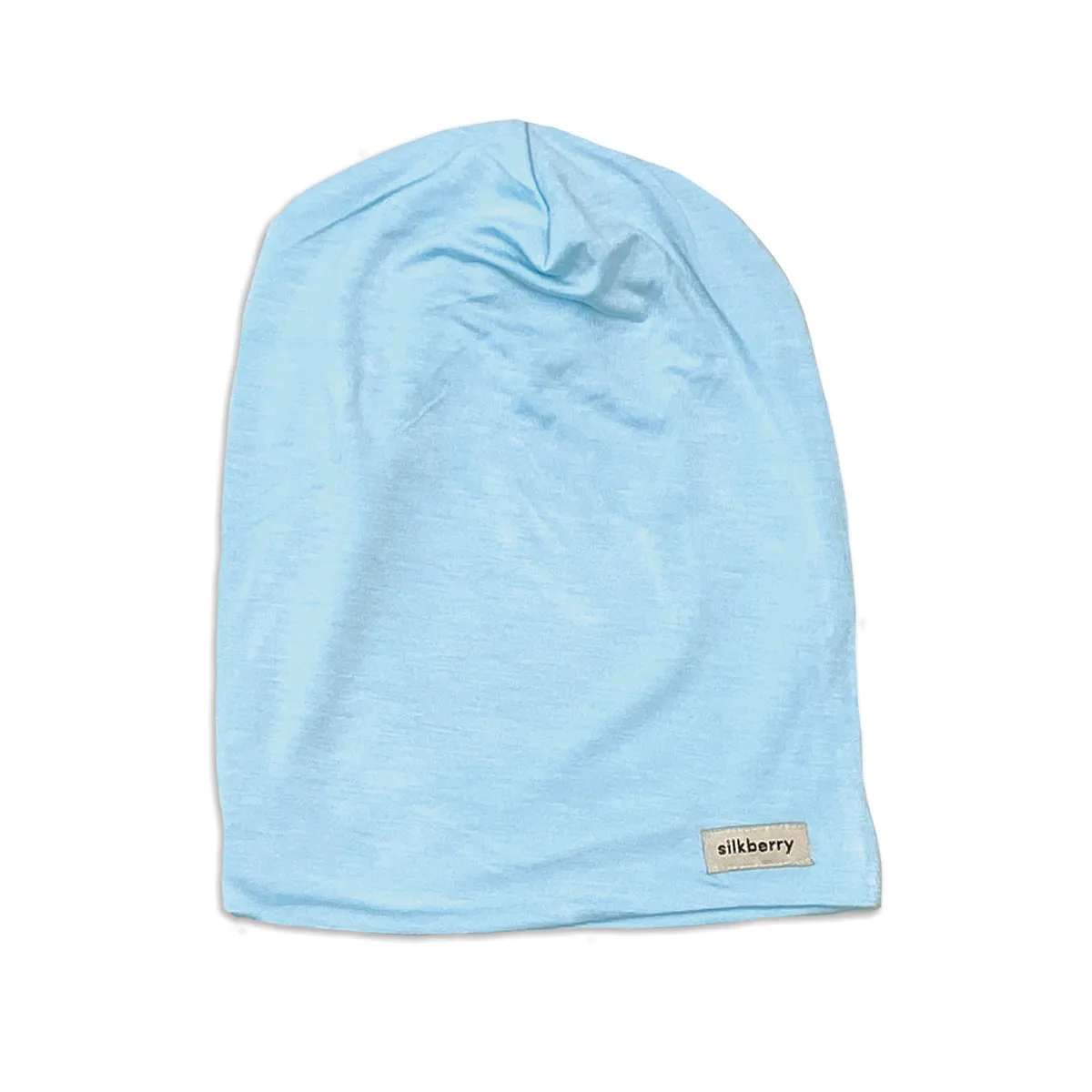 Bamboo Jersey Slouchy Beanie (Sky)