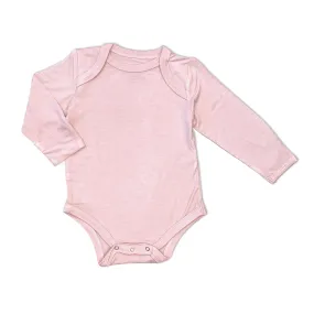 Bamboo L/S Onesie (Teatime Pink)