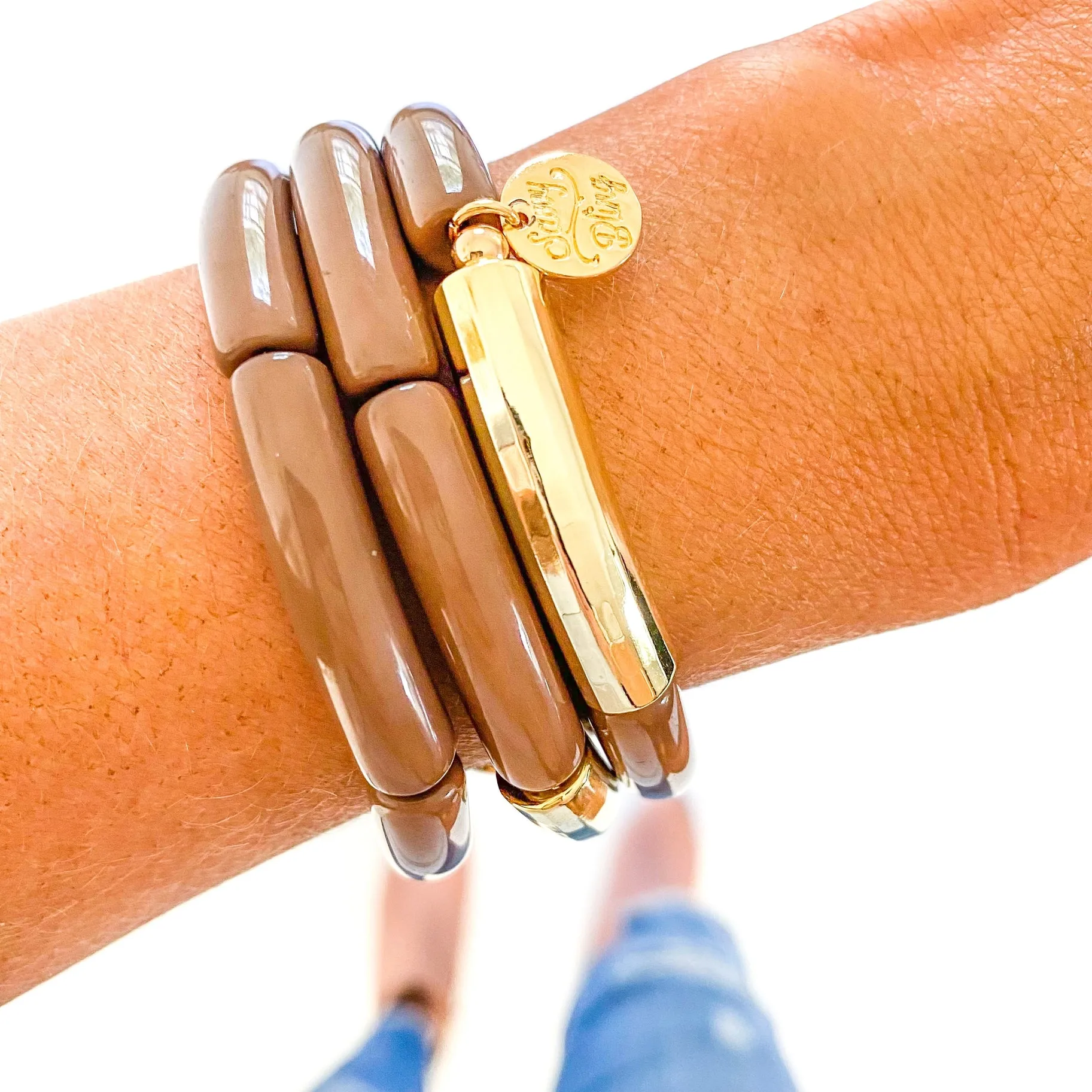 Bamboo Tube Bracelets