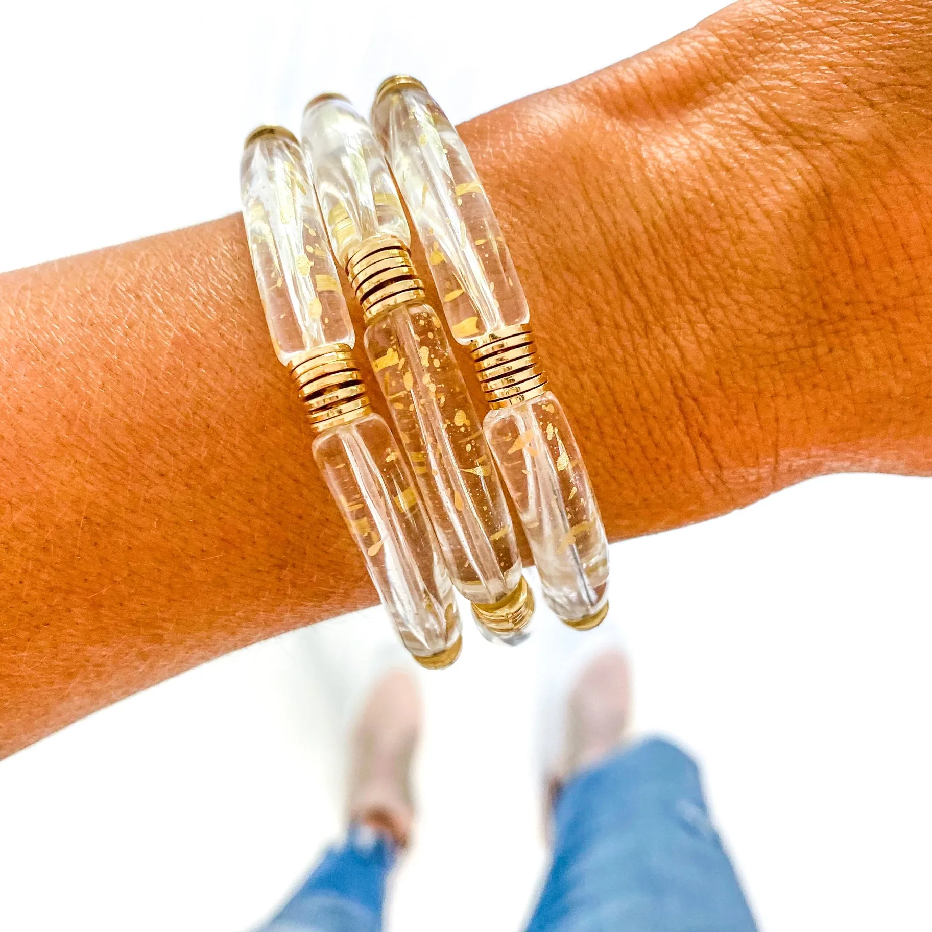 Bamboo Tube Bracelets