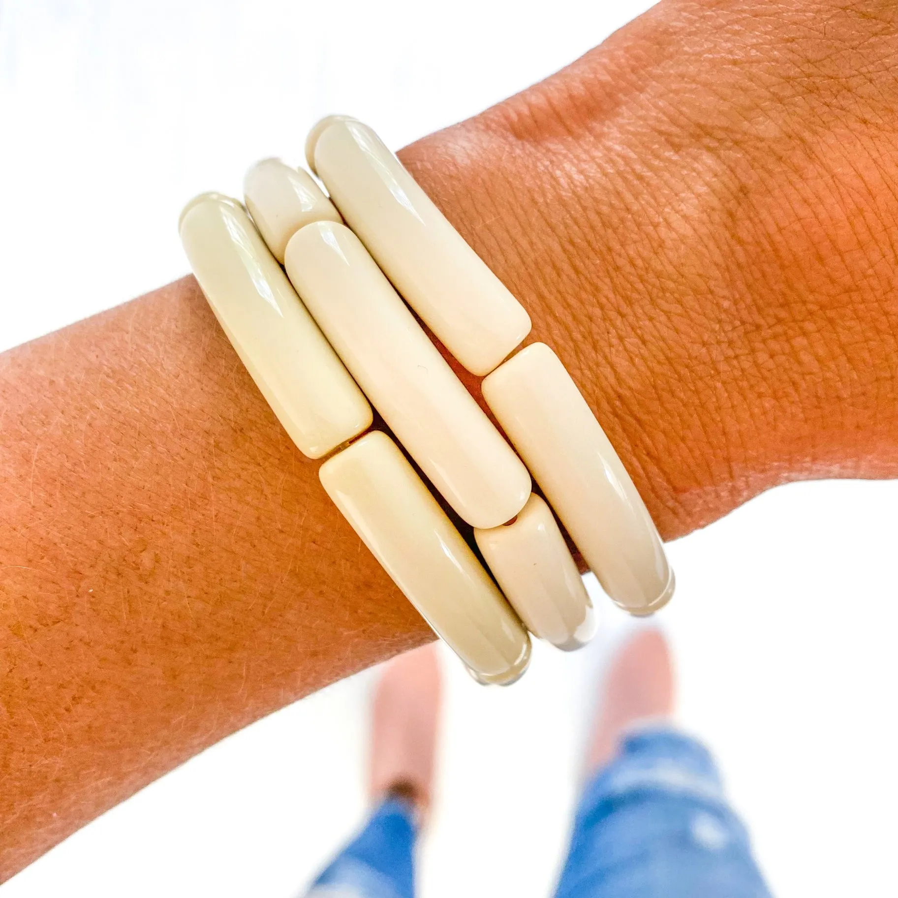 Bamboo Tube Bracelets