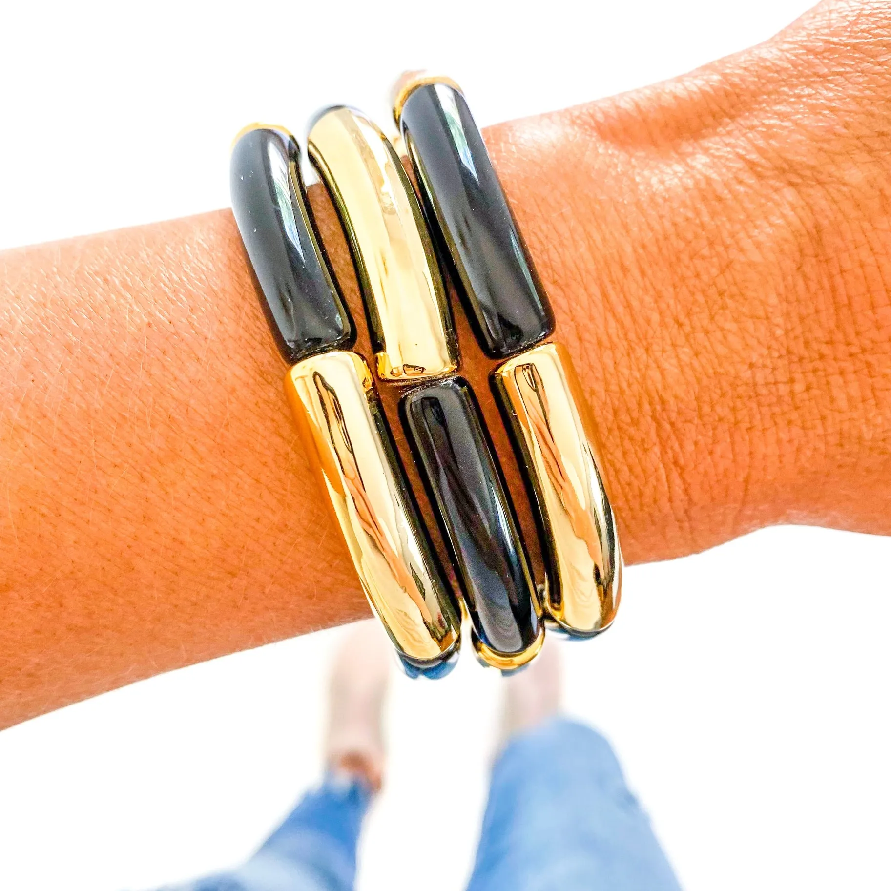 Bamboo Tube Bracelets