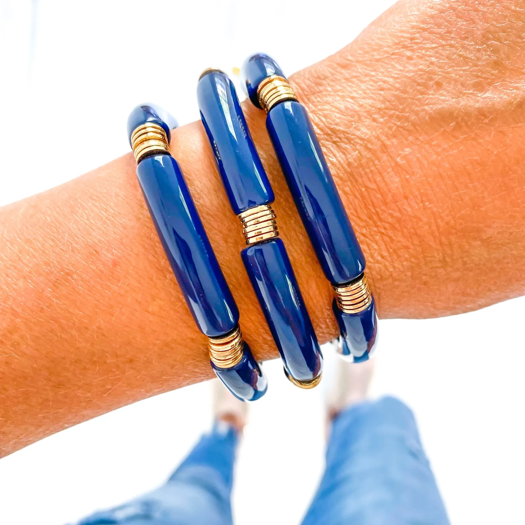 Bamboo Tube Bracelets