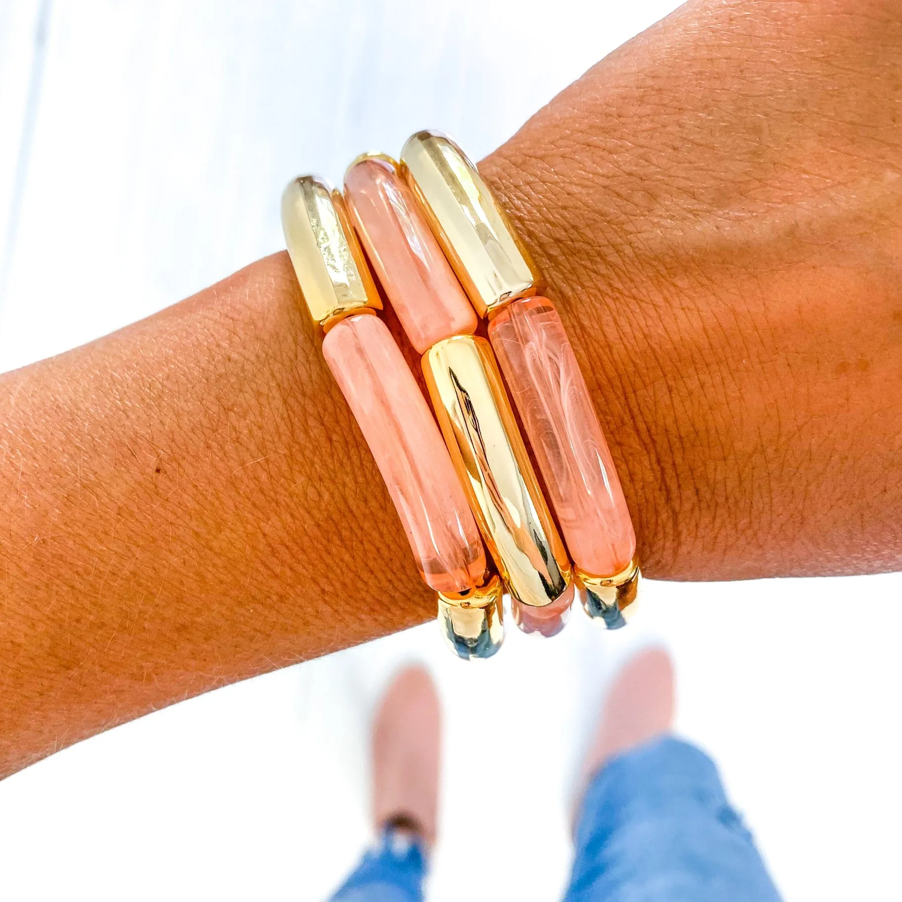 Bamboo Tube Bracelets