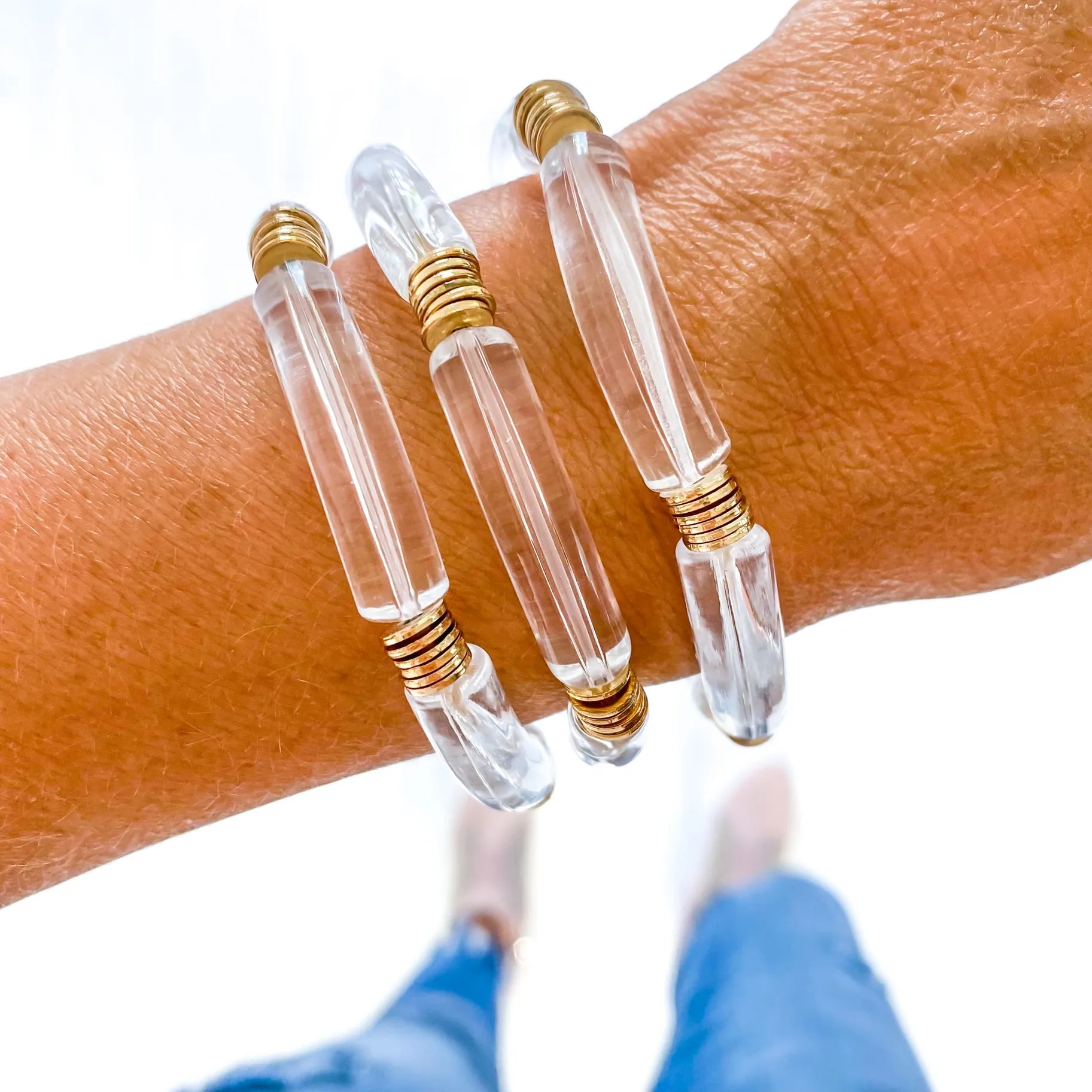 Bamboo Tube Bracelets