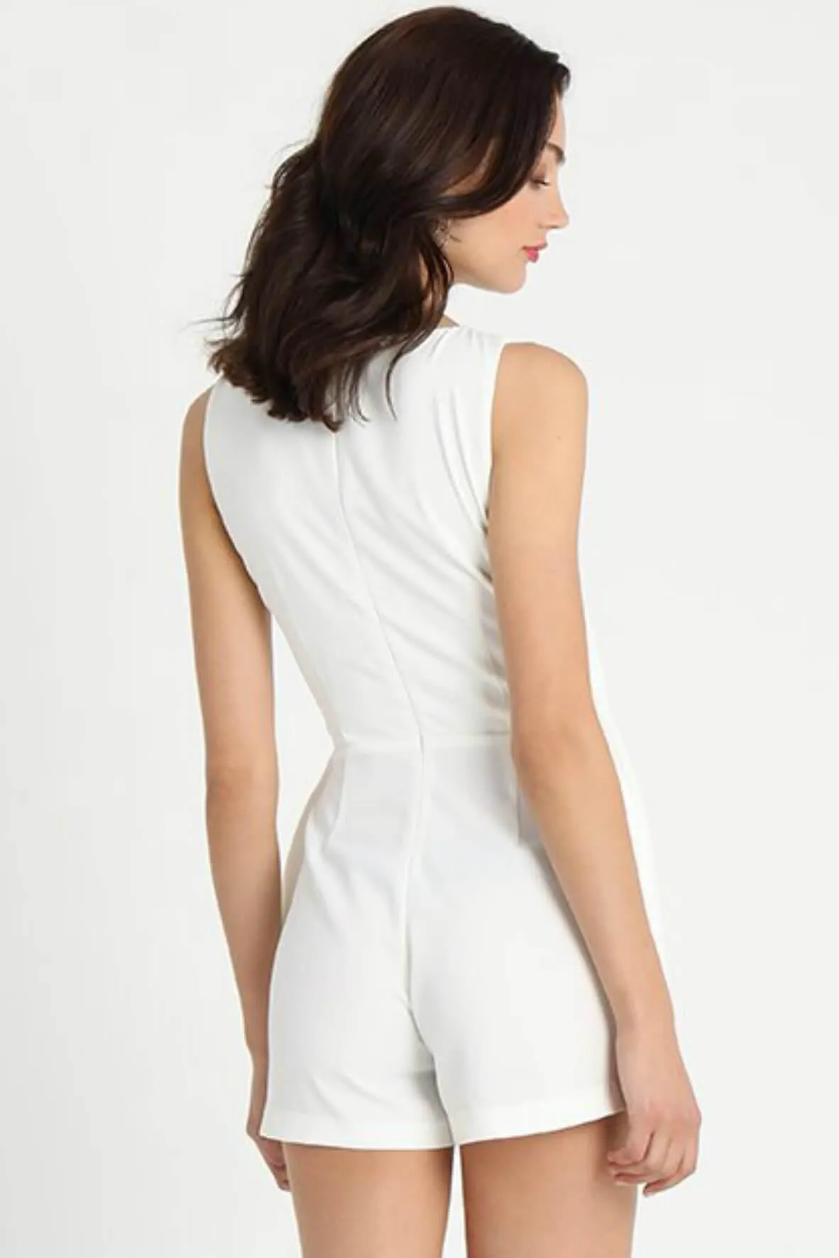 Bandeau Wrap Over Jumpsuit