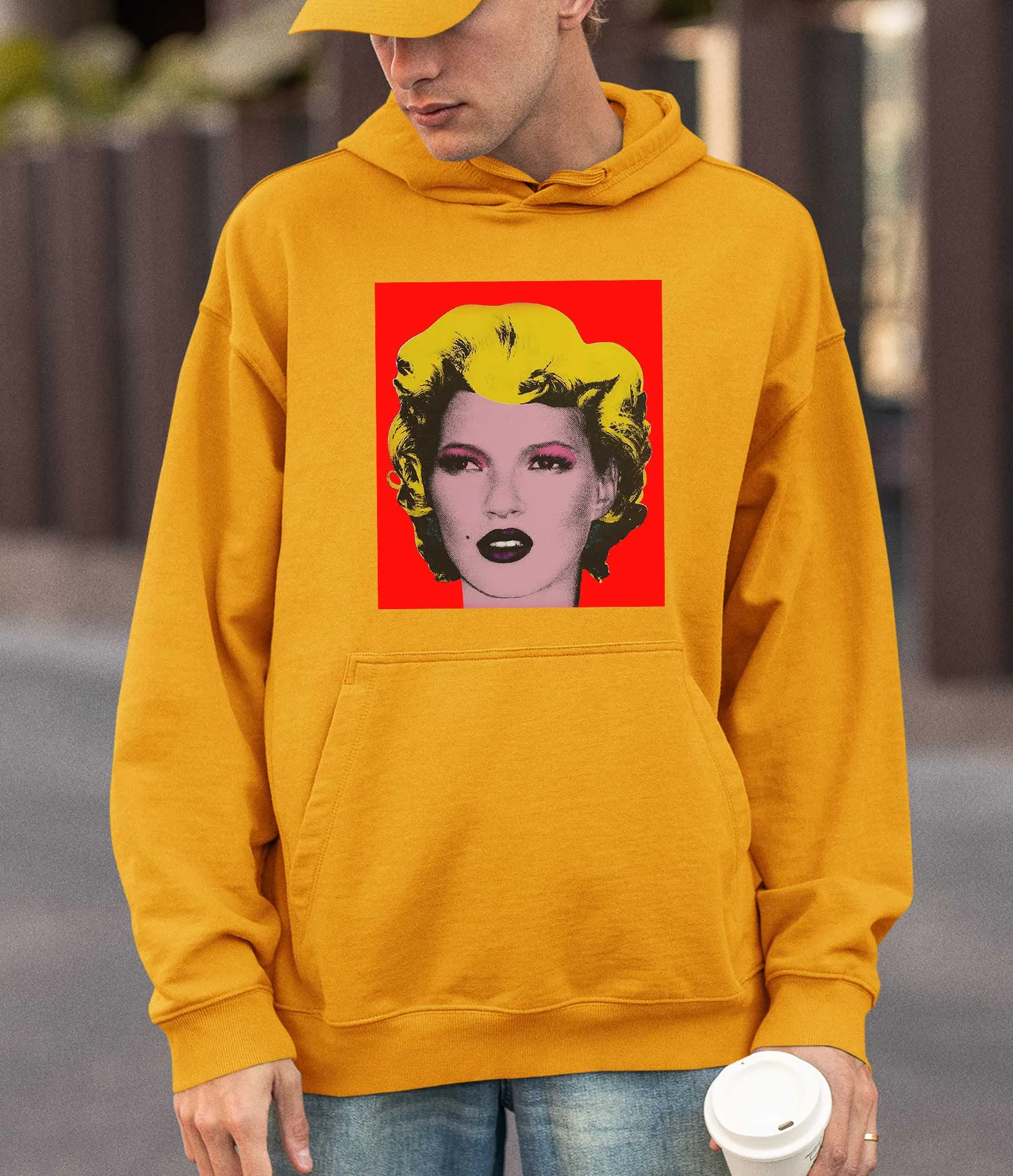 Banksy Hoodie - Kate Moss