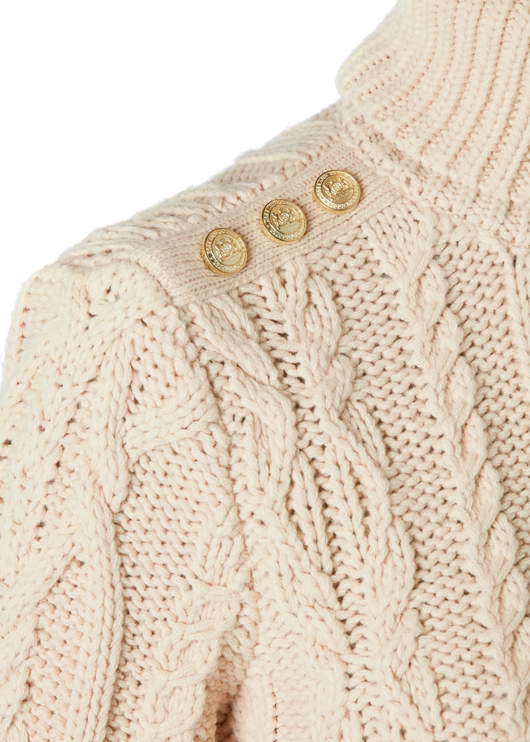 Belgravia Cable Knit (Oatmeal)