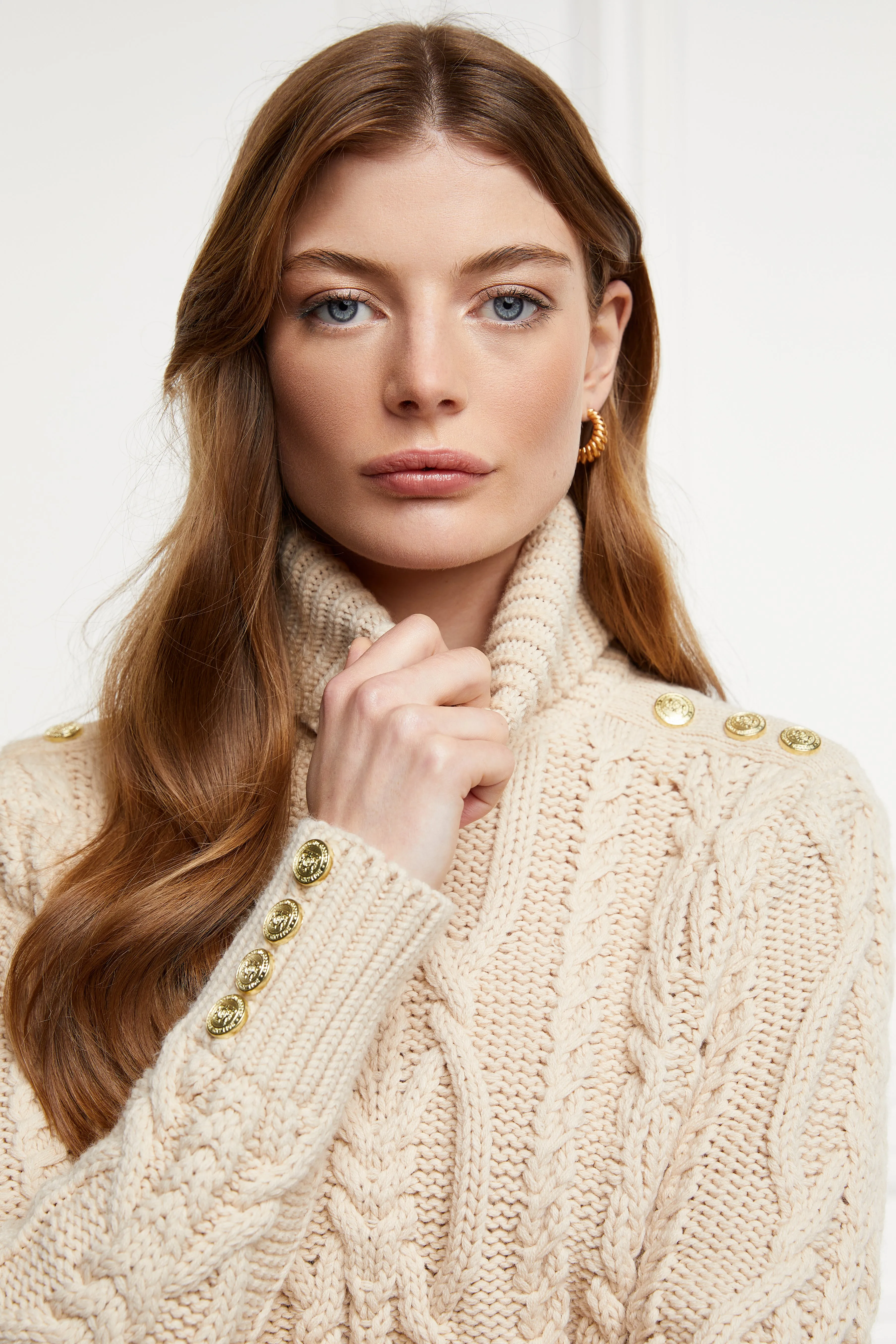 Belgravia Cable Knit (Oatmeal)