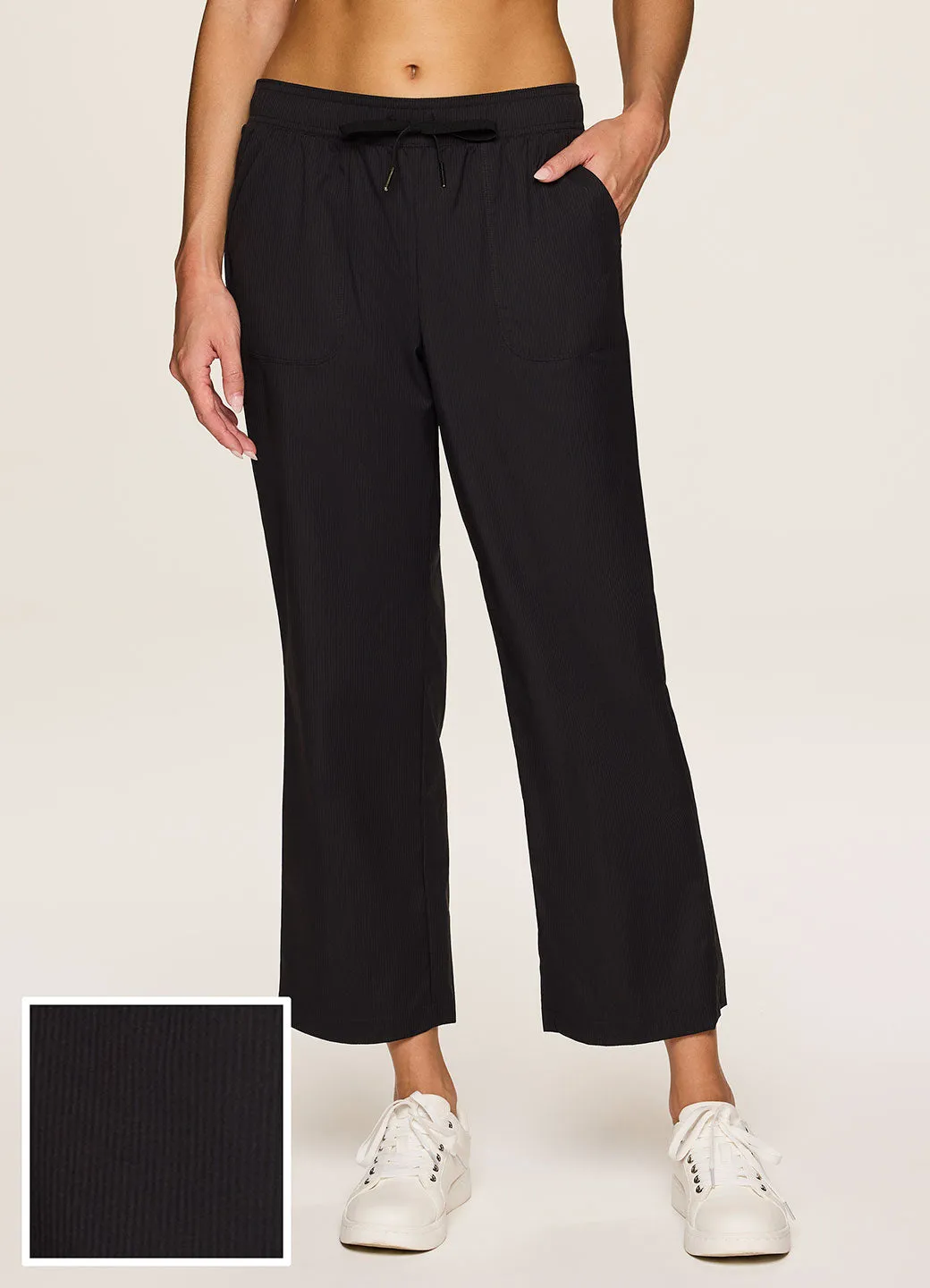 Birdie Textured Ankle Pant