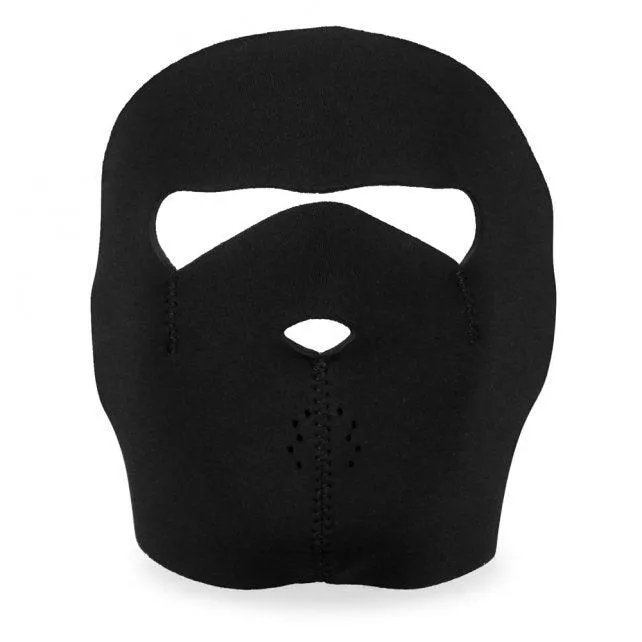 Black Neoprene Face Mask