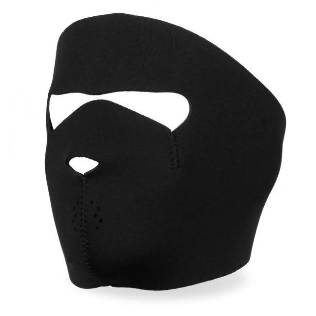 Black Neoprene Face Mask