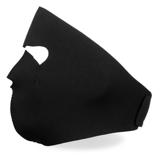 Black Neoprene Face Mask