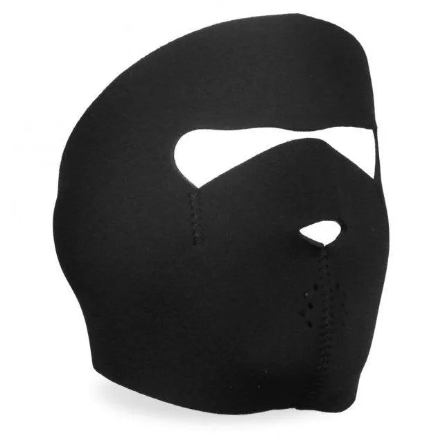 Black Neoprene Face Mask