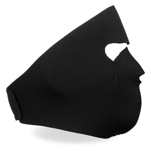 Black Neoprene Face Mask