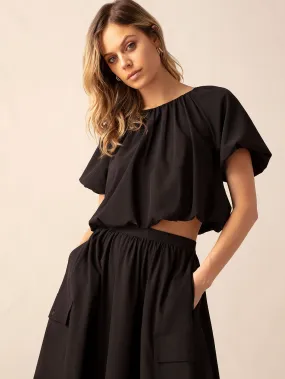 Black Parachute Top