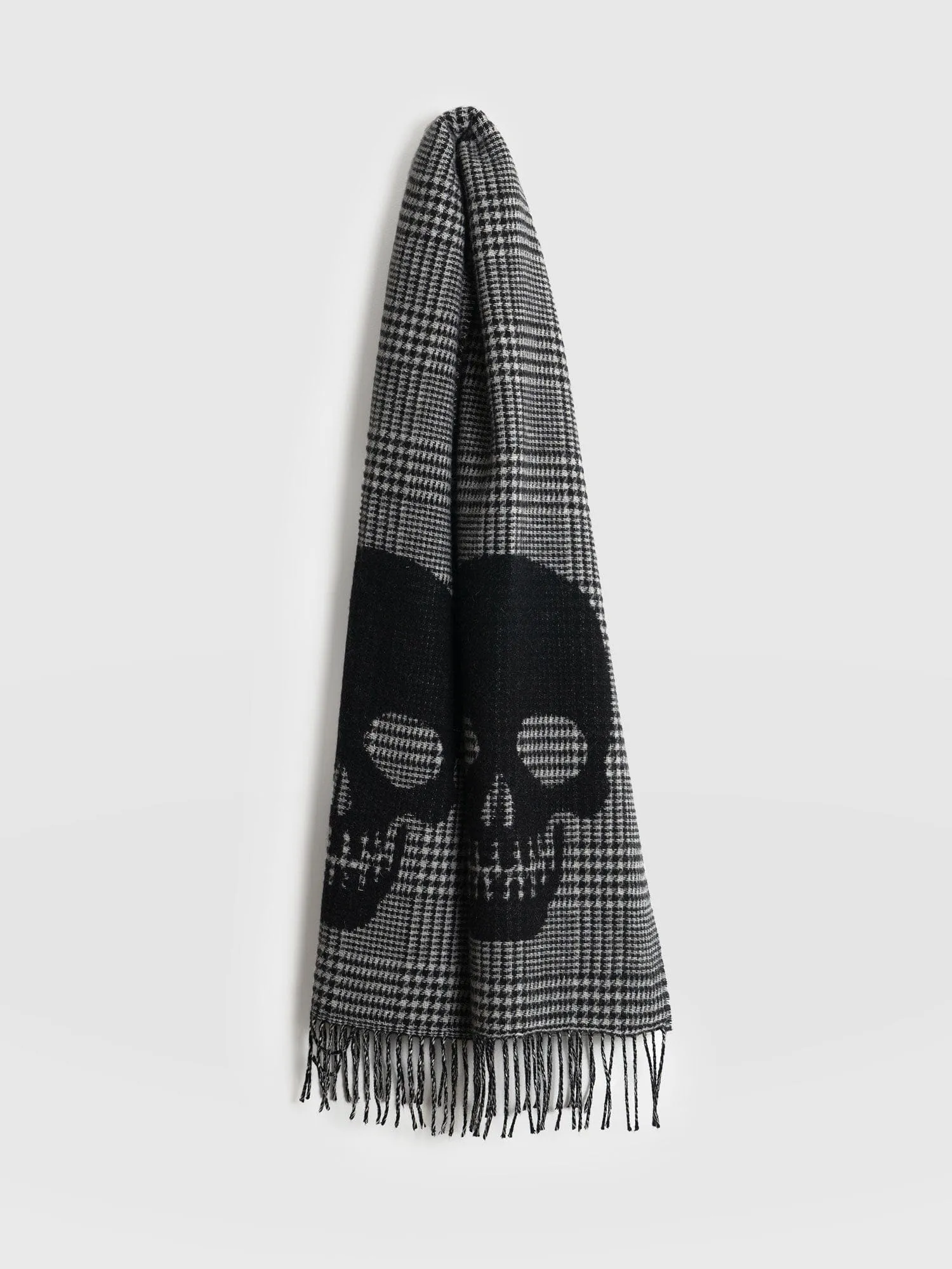 Blake Skull Scarf - Black