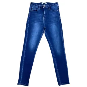 Blue Denim Jeans Skinny Kancan, Size 2