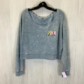 Blue Sweatshirt Crewneck Pink, Size L