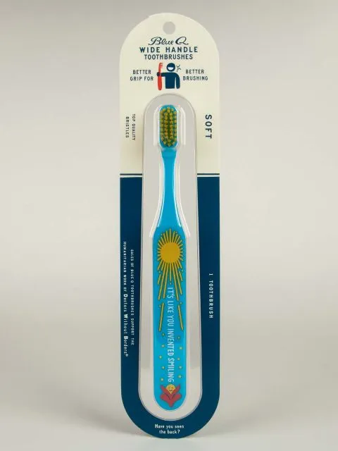 BlueQ "It's like You Invented Smiling" Toothbrush