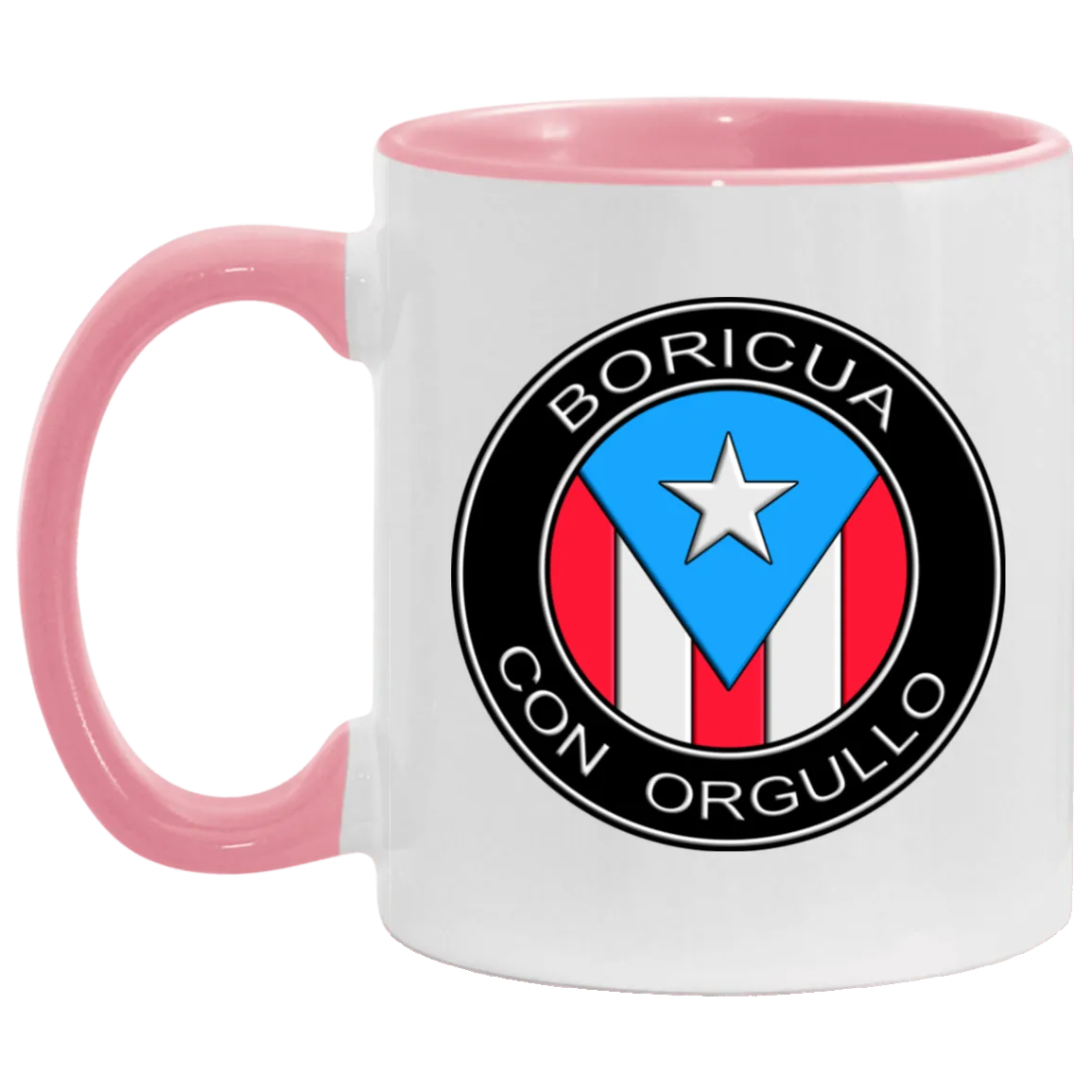 Boricua Con Orgullo 11OZ Accent Mug