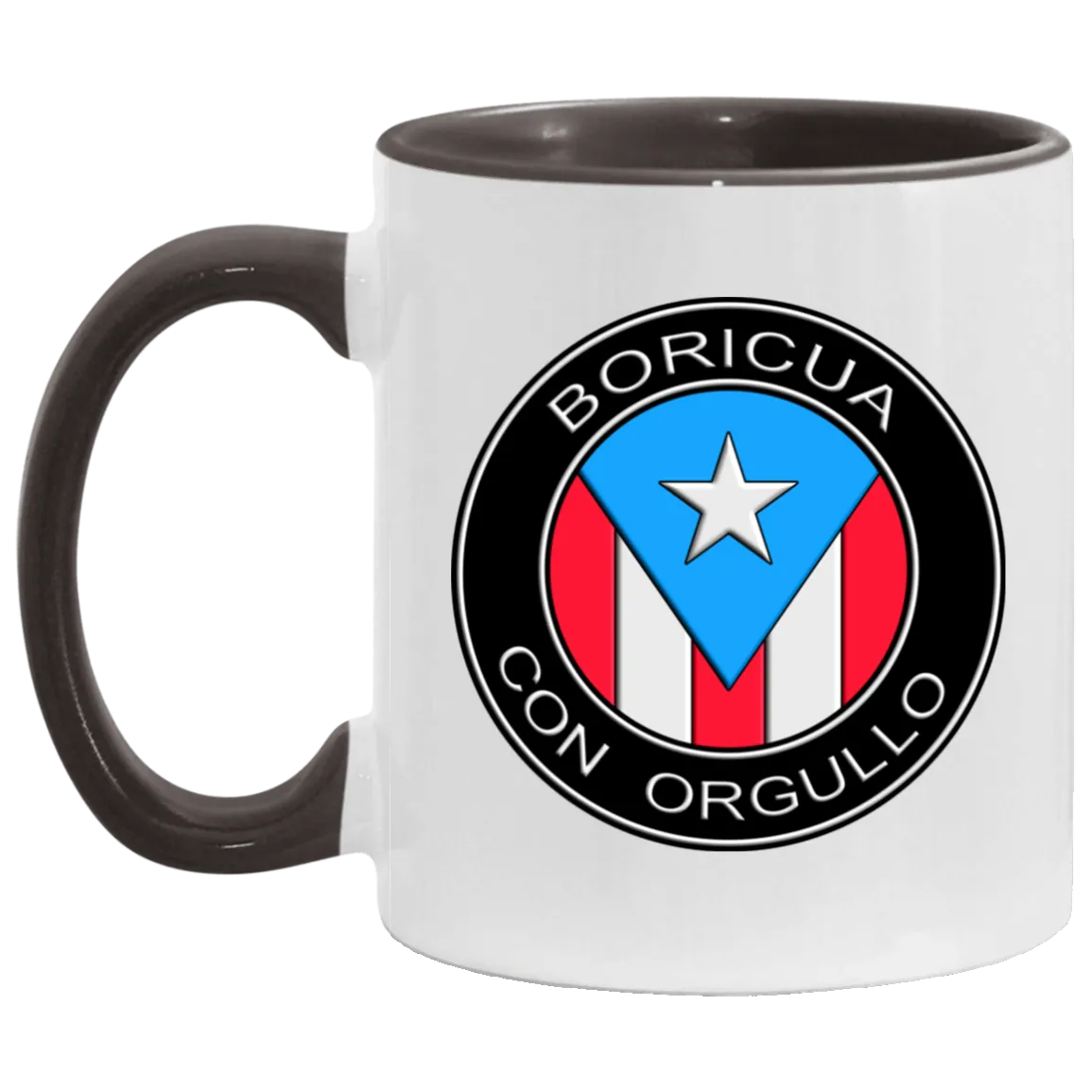 Boricua Con Orgullo 11OZ Accent Mug